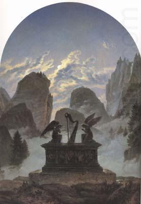 Carl Gustav Carus Memorial Monument to Goethe (mk10) china oil painting image